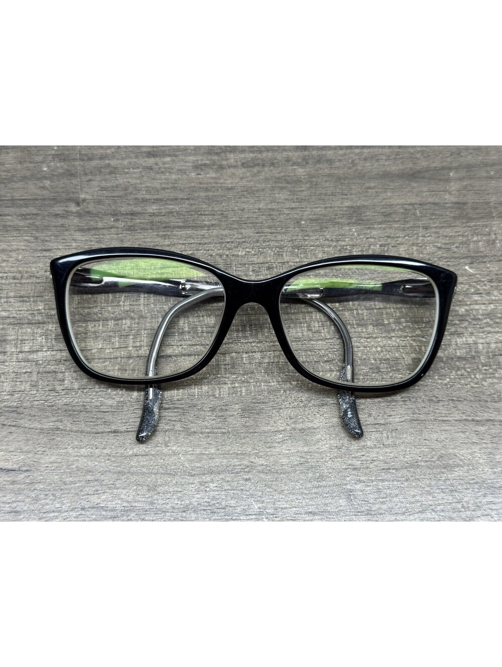 Jenny McCarthy Eyeglasses Frames Women’s Black 060 Cat Eye Zyloware 54[]16-140